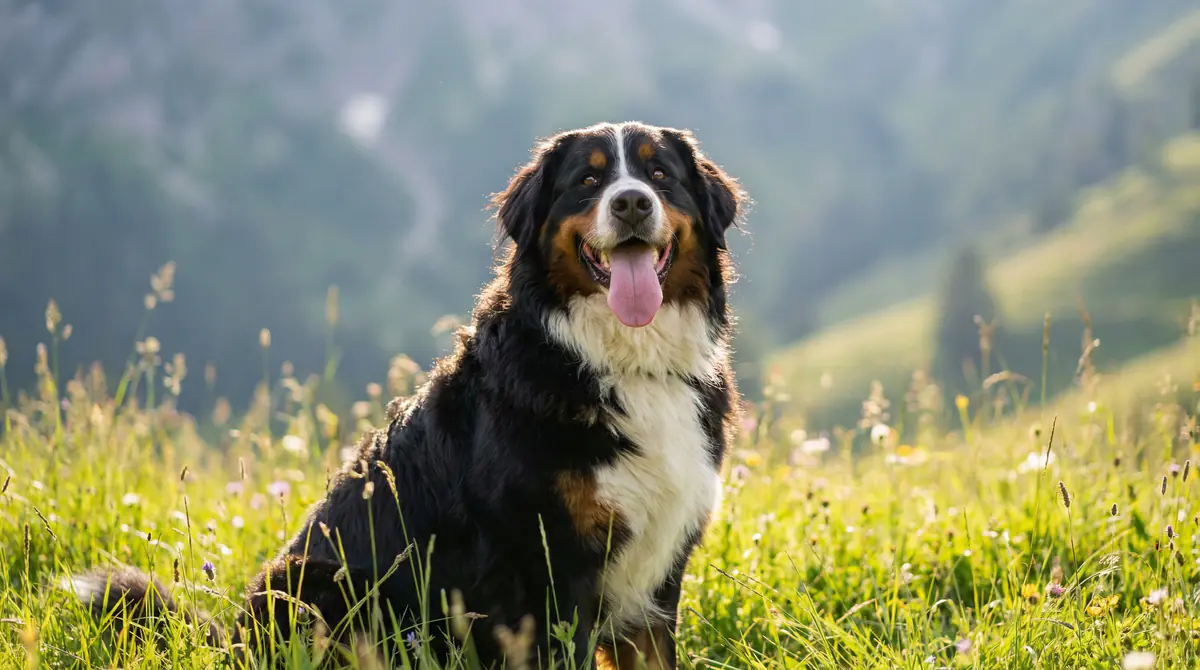 Vignette Bernese Mountain Dog