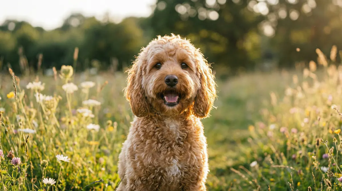 Professional photograph of a Cockapoo - Cockapoo growth standards