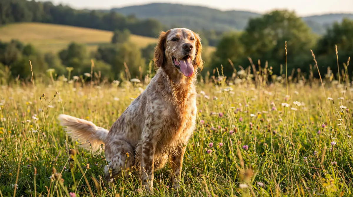 Miniatura de English Setter