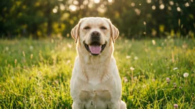 Professional photograph of a Labrador Retriever - Labrador Retriever growth standards