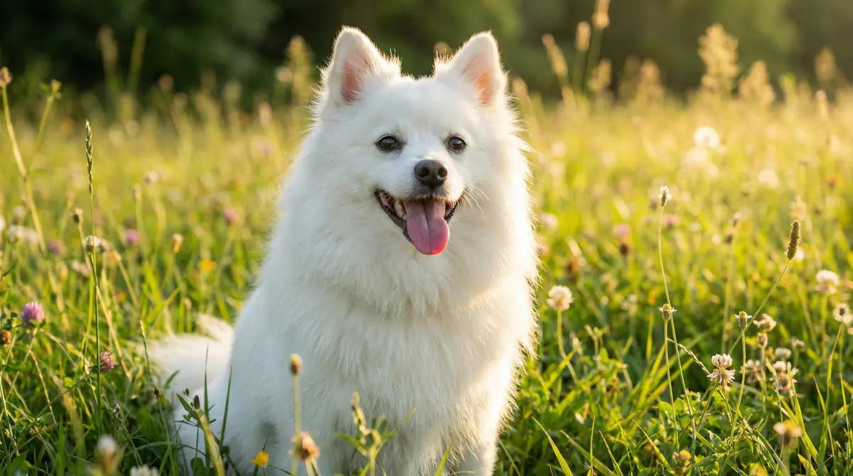 Photo de référence d’un Miniature American Eskimo Dog — standards de croissance Miniature American Eskimo Dog