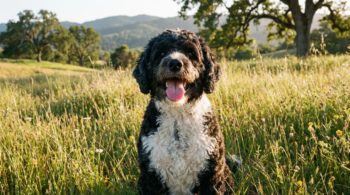 Miniatura de Portuguese Water Dog