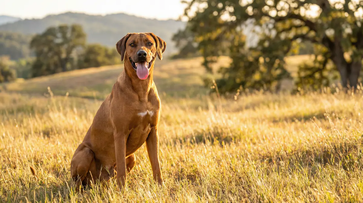 Vignette Rhodesian Ridgeback