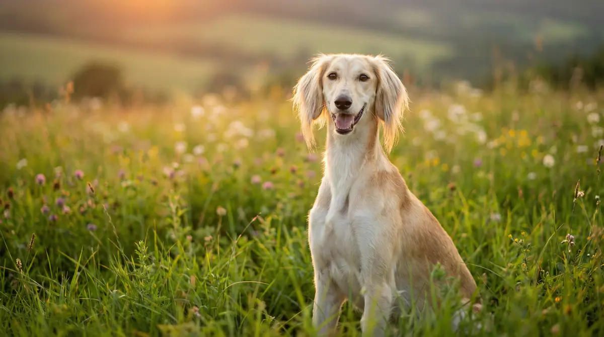 Vignette Saluki