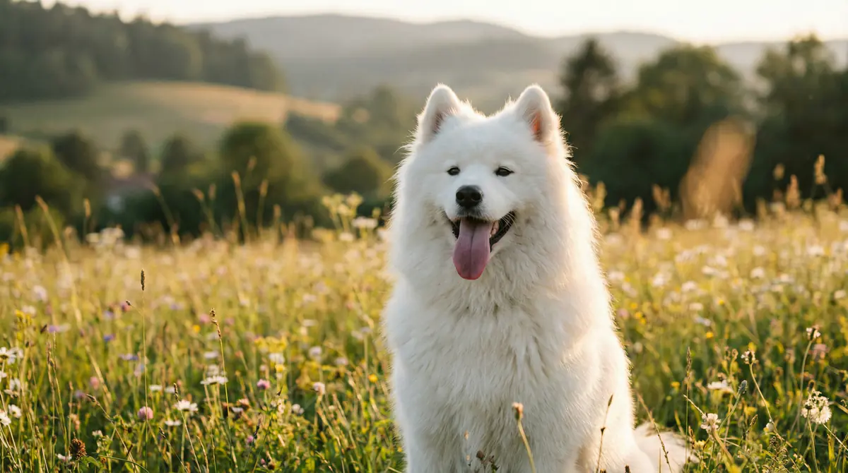 Vignette Samoyed