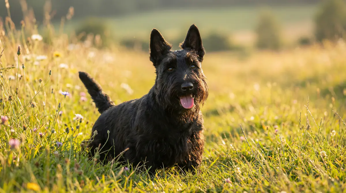 Vignette Scottish Terrier