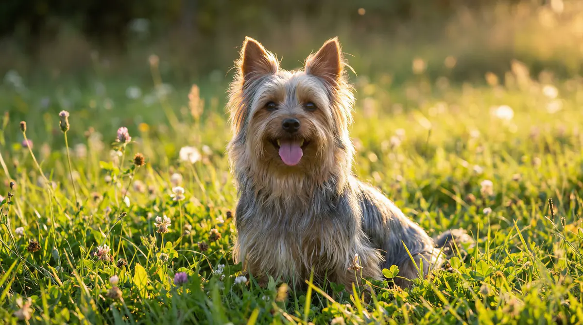 Professional photograph of a Silky Terrier - Silky Terrier growth standards