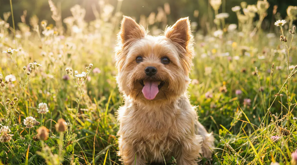 Photo de référence d’un Teacup Yorkie — standards de croissance Teacup Yorkie