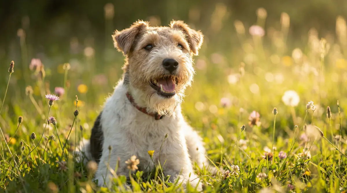 Vignette Wire Fox Terrier