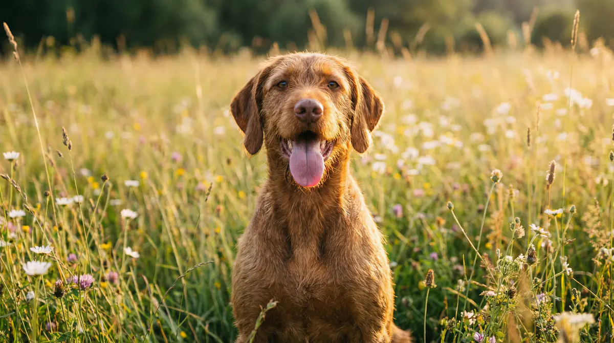 Vignette Vizsla (Wirehaired)