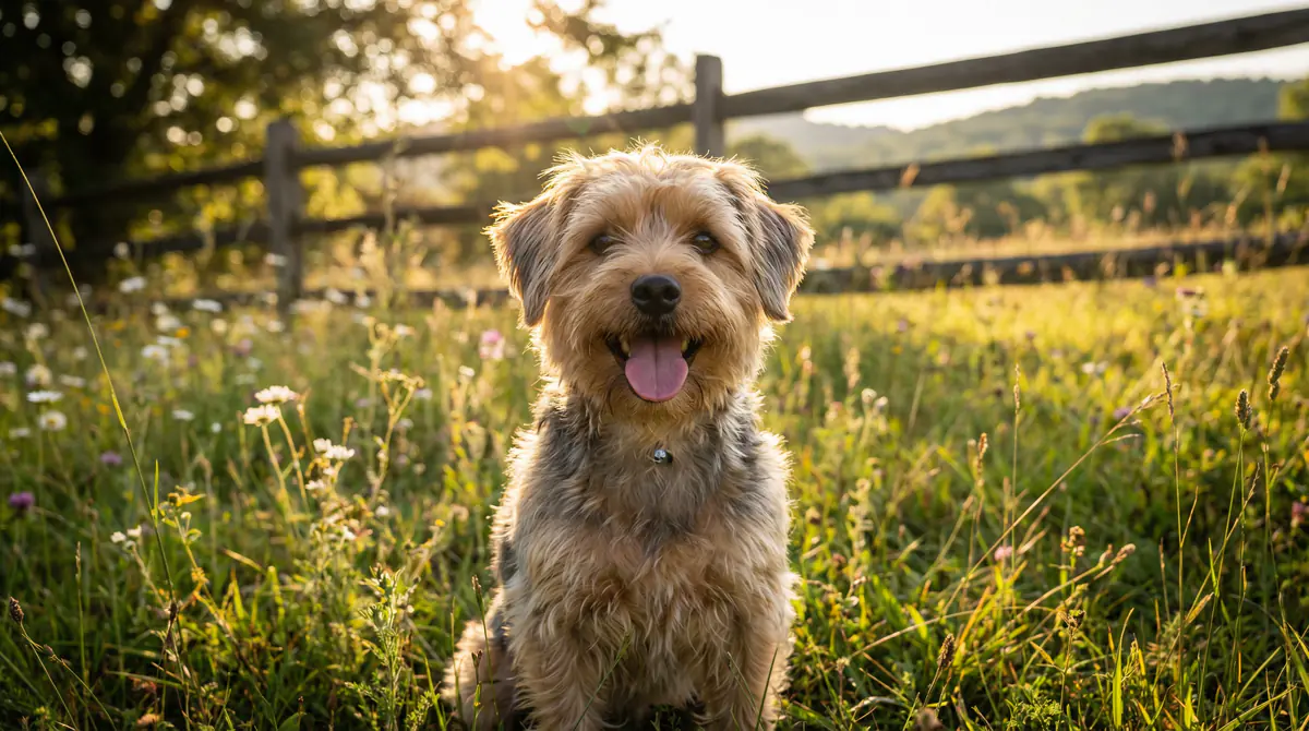 Fotografía de referencia de un Yorkipoo — estándares de crecimiento de Yorkipoo